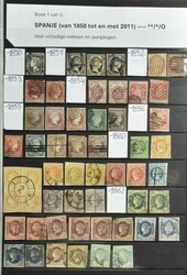 1850/2011 Collection with duplicates in 3 stockbooks, including ...