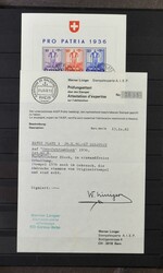 1936/1955 Accumulation of 11 souvenir sheets in stockbook, BL 2, 3, 5 ...