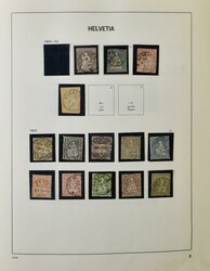 1854/2005 Collection in Davo album including Seated and Standing ...