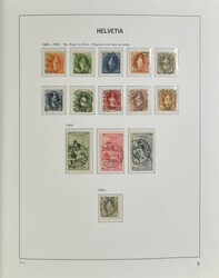 1854/1970 From 1882 fairly complete collection in Davo album, ...