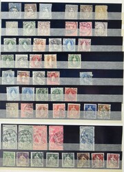 1854/1990 Stock in 4 stockbooks, including many sets, souvenir sheets ...