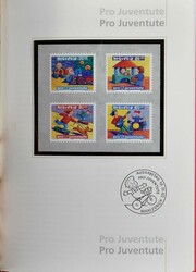 8 annual folders, 1992/1999 cancelled and 2003/2004, vf  Original ...