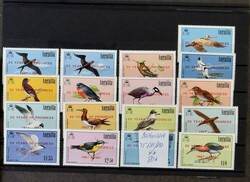 Birds, very nice accumulation in small stockbook with many Caribbean ...