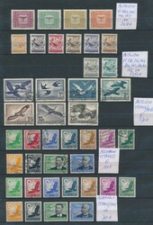 Nice accumulation of birds with Austrian Eagle *, LP (Yv.) 4/7 *, LP ...