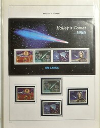 Very nicely arranged collection in 4 ring binders, with sets, ...