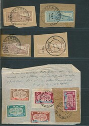 1948/1957 Group of Interim and some later stamps, vf  Original Dutch ...