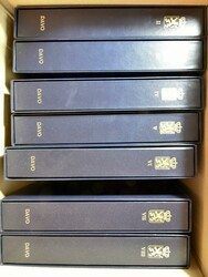 Davo, 7 LX Davo albums Belgium without sheets with cassette, parts ...