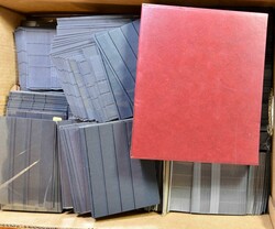 Various items, large quantity, including albums, album leaves, stock ...