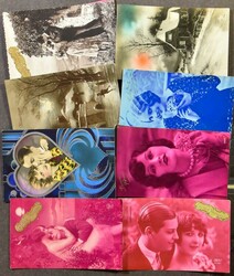 Très belle collection, toutes les cartes anciennes (+/-1000 pièces)