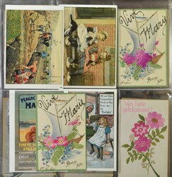 Divers sujets, dans 2 classeurs modernes (280 pièces)