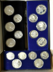 MÜNZEN: u. a. Russland Olympiaden, Moskau 1980 (11 x ...