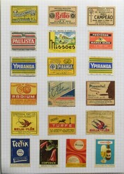 MATCHBOX LABELS: in 6 binders/folders, classified by country  ...