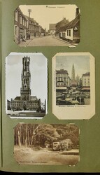 Various places and views, in old album (496 items)  Original Dutch ...