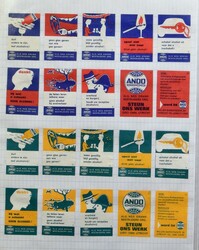 MATCHBOX LABELS: in 7 boxes/trays with folders and complete boxes + 6 ...