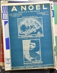MUSIC: Sheet music, programmes, etc. Very nice lot for a specialist!  ...