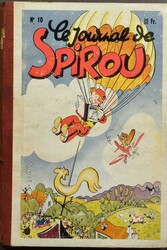 OLD COMIC STRIPS: including Spirou (7x, old editions), Bicot (3 ...