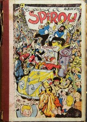 OLD COMIC STRIPS: including Spirou (7x, old editions), Bicot (3 ...