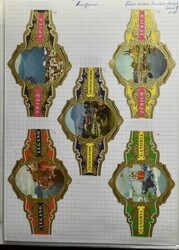 CIGAR BANDS: Sets of countries classified alphabetically from A-L, in ...