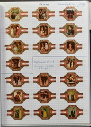 CIGAR BANDS: Sets of bands (alphabetically classified) from A to C, ...