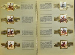 CIGAR BANDS: Sets of bands Willem II in 3 modern binders, few Jasneva ...