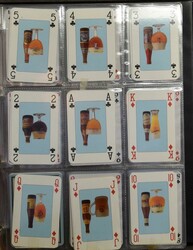 PLAYING CARDS: In 6 modern albums, including pin-ups (more than 4,000 ...