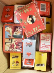 PLAYING CARDS: Mainly interesting for advertising (216 books/cards)  ...