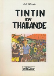 COMIC STRIP: "Tintin in Thailand" by Bud. E. Weyzer  Original Dutch ...