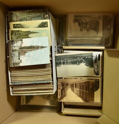 Various places, in 8 boxes and/or boxes, including many better cards  ...