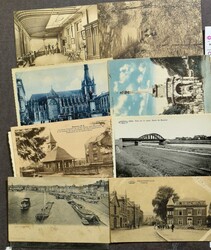 Various places, old cards, including better ones (1000 items)  ...