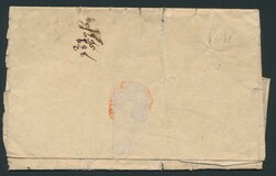 1808 Vorläufer mit Inhalt von griffe "Bruxelles 94", 12 Juni 1808 ...