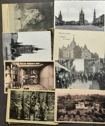 Various places, old cards (1000 items)  Original Dutch description: ...