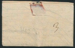 1817 Forerunner with contents, from Enghien, dated 3 July 1817, ...