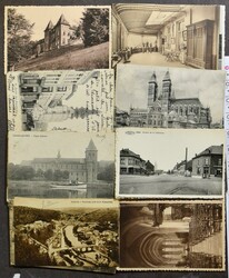 Various places, old cards (1000 items)  Original Dutch description: ...