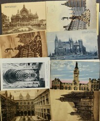 Various places, including Antwerp, Bruges, Ypres, Diksmuide and Ghent ...