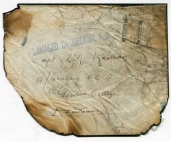 1941 envelope franked 5m (The other adhesive missing) tied 'KHARTOUM' ...