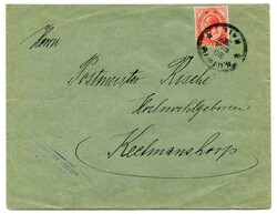 1917 censored envelope addressed to Keetmanshoop franked 1d 'Union' ...