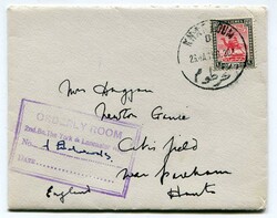 1939 envelope with letter, stationery The York &amp; Lancashire ...