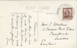 1939 ppc (photographic view of the island) to the UK franked 1½d New ...