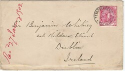 1902 envelope franked Cape 1d adhesive tied "TEYATEYANENG" c.d.s. "H ...