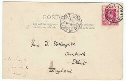 1903 ppc endorsed on reverse 'H.M.S. Gibraltar'. The sender was a ...