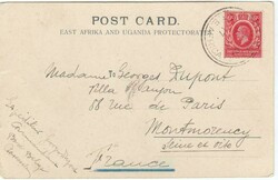 1917 ppc endorsed bottom left 'Expeditur George ...