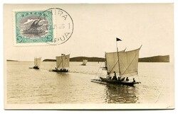 1926 postcard addressed to Belgium no message. Franked 3d adhesive ...