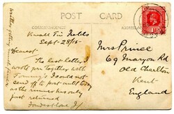 1915 photographic postcard (Feast of Ramadan) heasded and dated ...