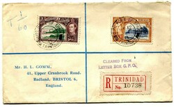 1934 local envelope from the Official Receiver franked 1d adhesive ...