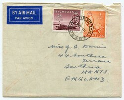 c1952 envelope imprint 'B.I.S.N Co Ltd' on the reverse addressed to ...