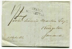 1845 Entire Letter 'Per Ryder Aly' headed 'New York Nov 8 1845' ...