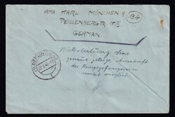 1946, 11.3., frankiert mit Kontrollrat, Auslandsbrief, München, ...