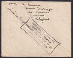 1946, 19.9., Auslandsbrief, ab Norwich, England, nach Berlin-Wannsee, ...