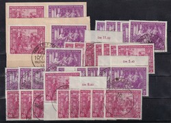 Messe, gest. kompl., 25mal, teils Bst./Karte/BelegAutomatically ...