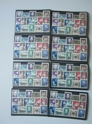 1954, kompl. postfr. Jahrgang, 78mal, Mi. 9.700